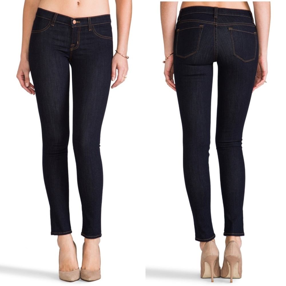 J Brand Super Skinny Starless Wash Jeans